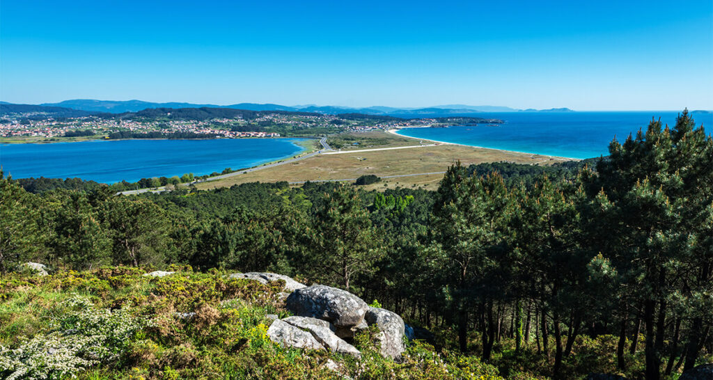 A Siradella, uno de los mejores miradores de Pontevedra