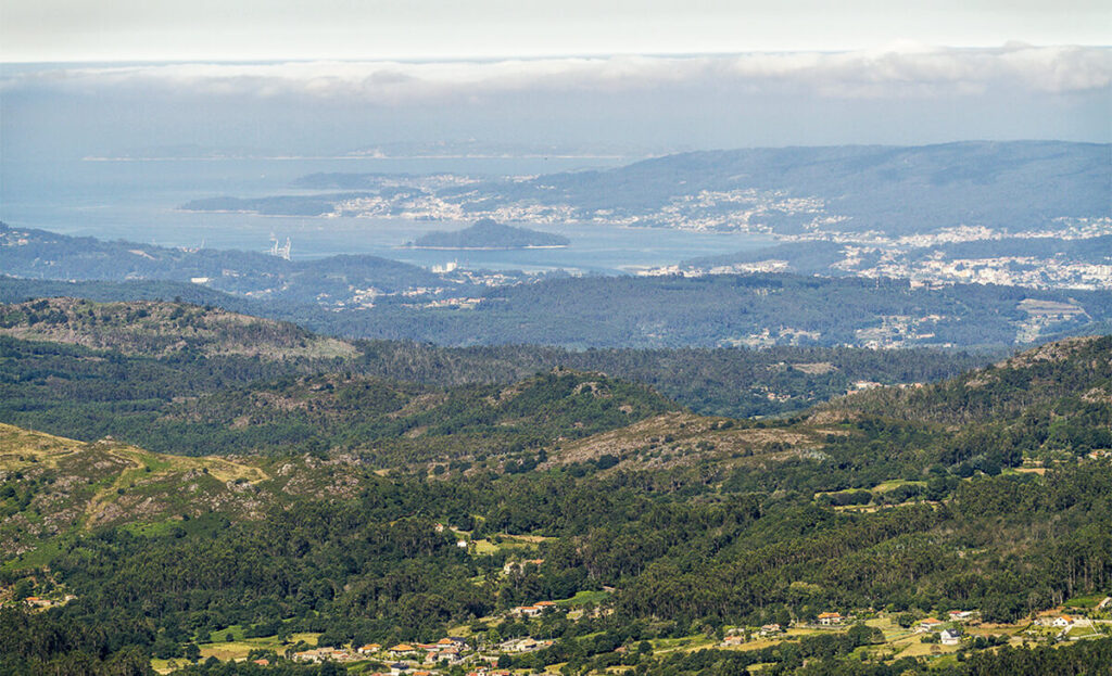 mejores miradores de Pontevedra provincia Monte Seixo