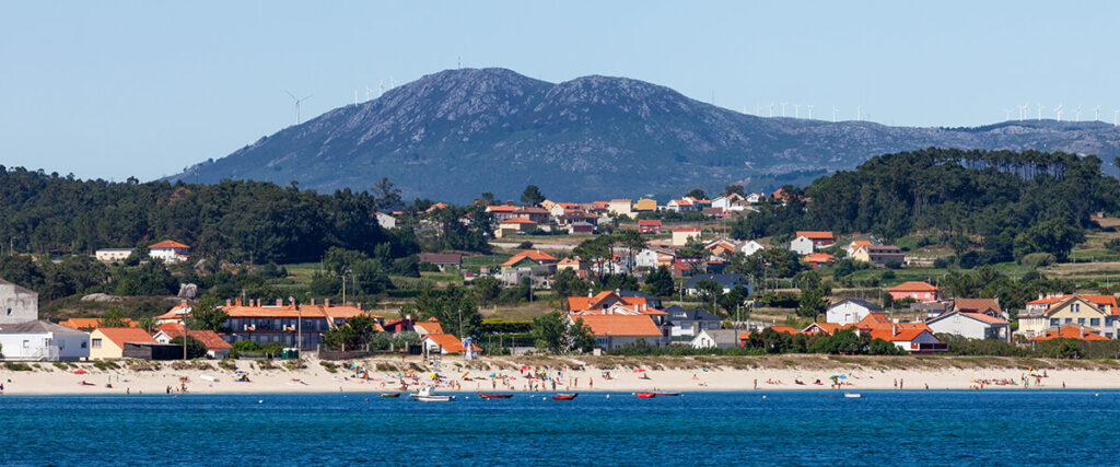 Castiñeiras, una de las mejores playas de Ribeira