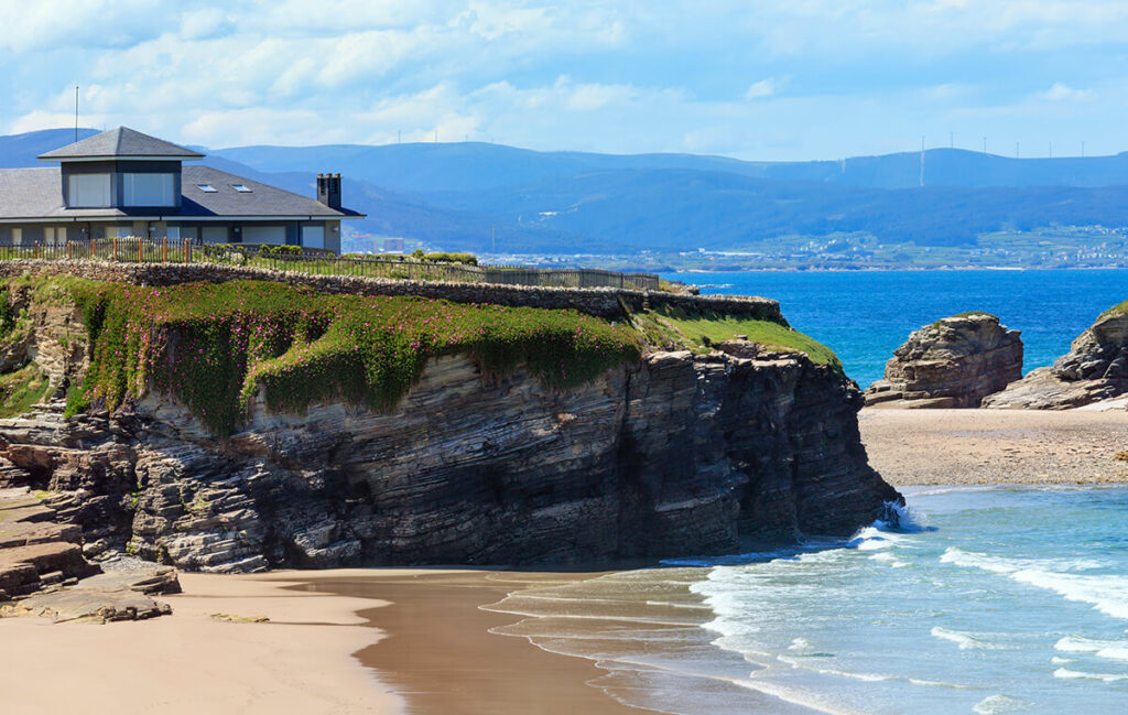 Playa de Os Castros playas de Lugo (Ribadeo)