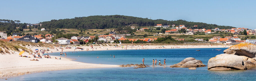 O Castro, una de las mejores playas de Ribeira