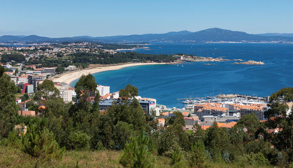 mejores playas de Ribeira, Coroso