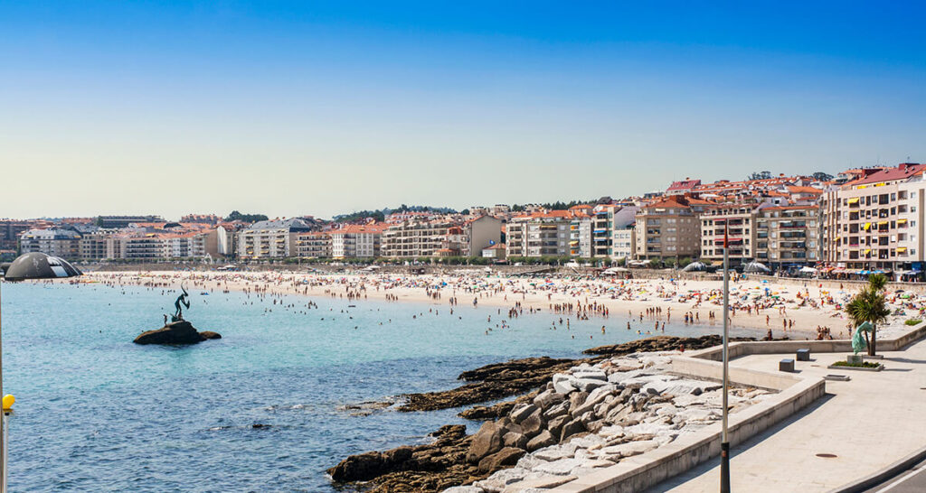 Silgar, una de las mejores playas de Sanxenxo