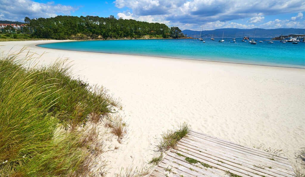 mejores playas de Sanxenxo (playa de Baltar)