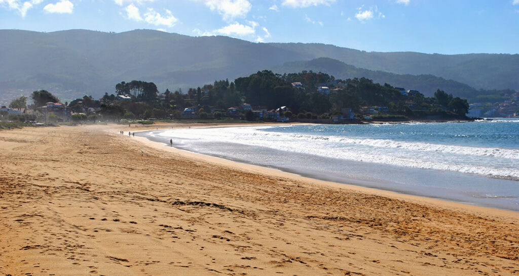 mejores playas de Pontevedra Playa América de Nigrán