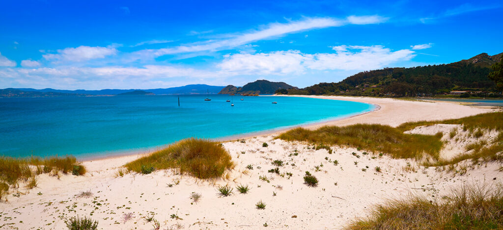 mejores playas de Pontevedra playa de Rodas islas Cíes