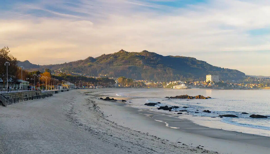 mejores playas de Pontevedra playa de Samil en Vigo