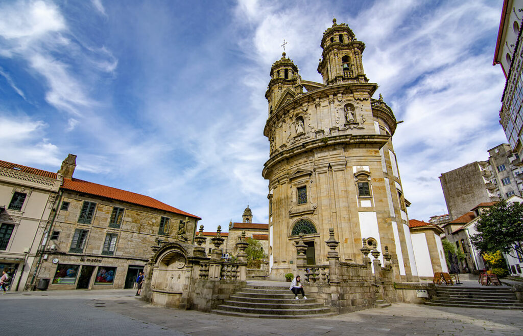 que ver en Pontevedra iglesia de la Peregrina