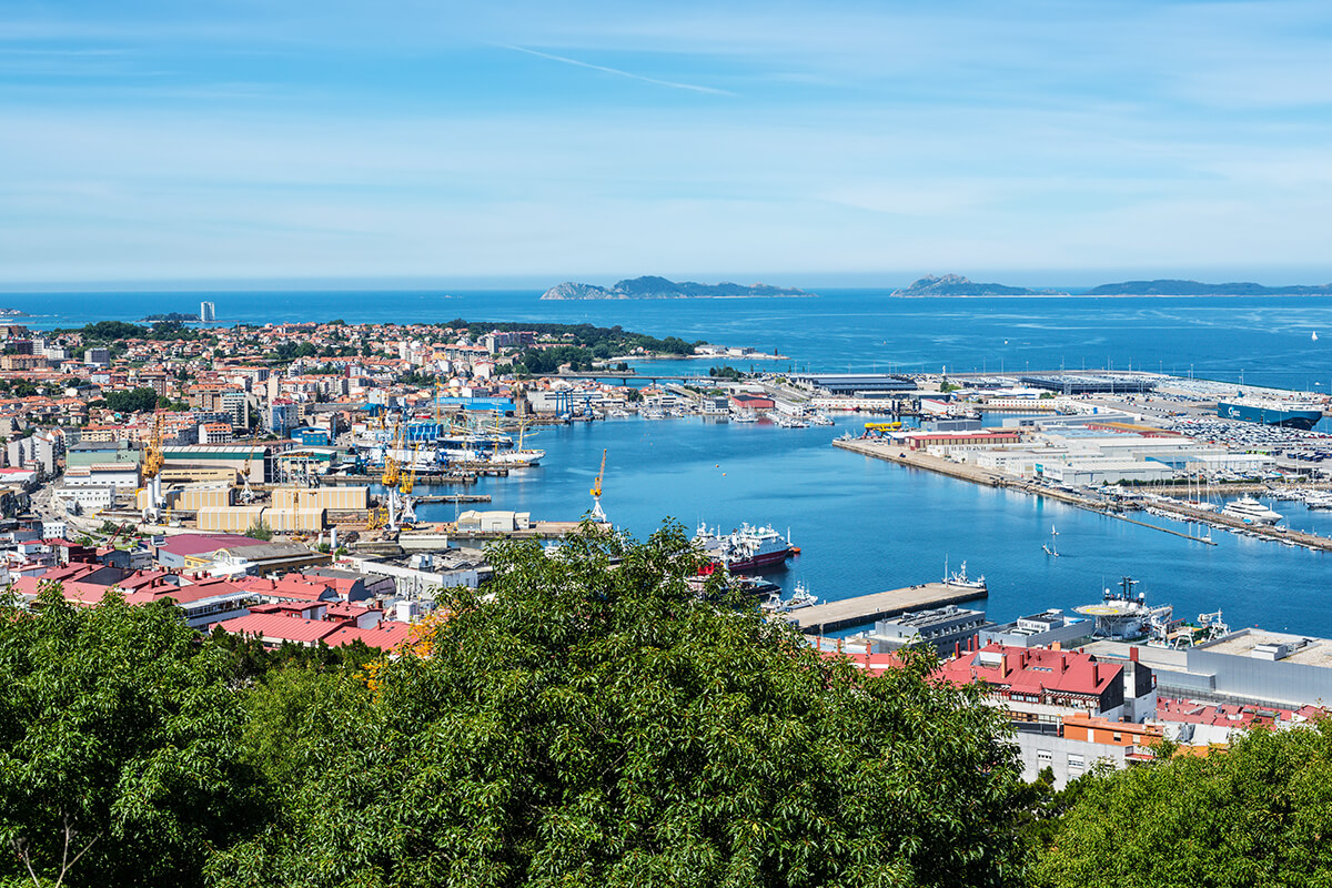 mejores miradores de Vigo ciudad sobre la ría