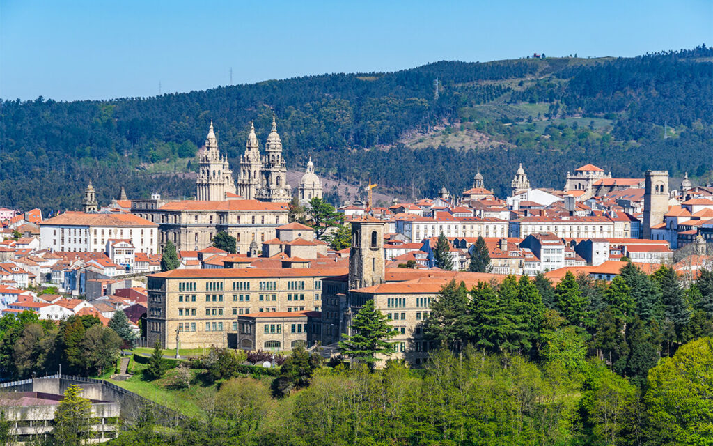 mejores miradores de Santiago de Compostela Cidade da Cultura