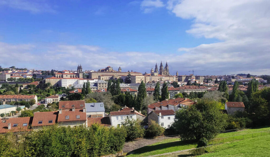Monte Pío, uno de los mejores miradores de Santiago de Compostela