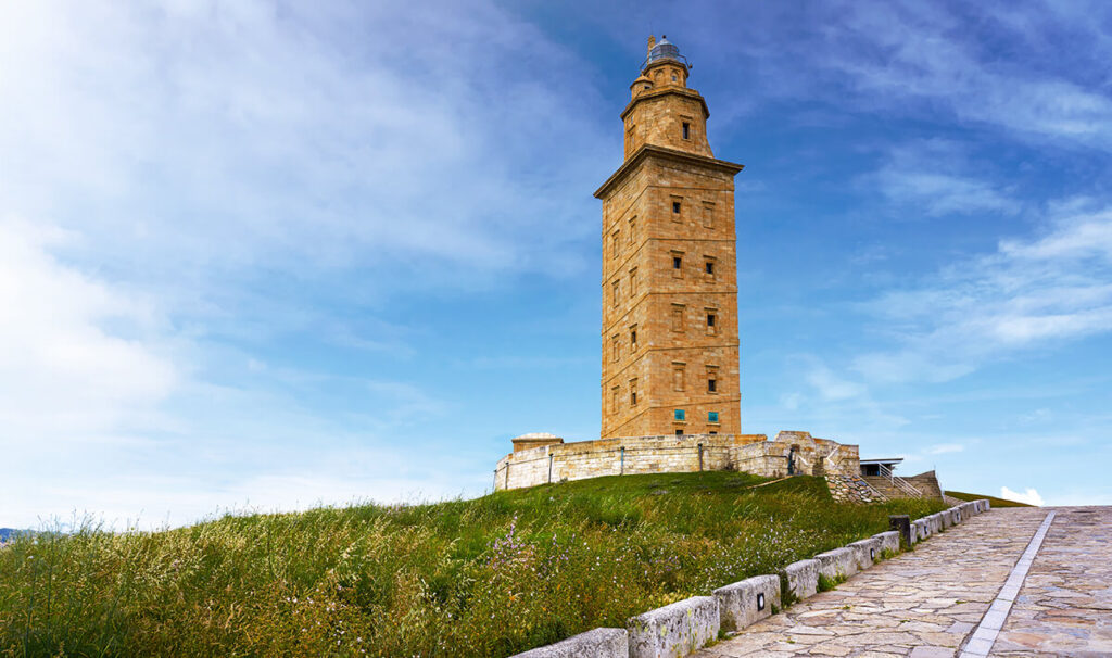 torre de Hércules, uno de los monumentos de Galicia más emblemáticos