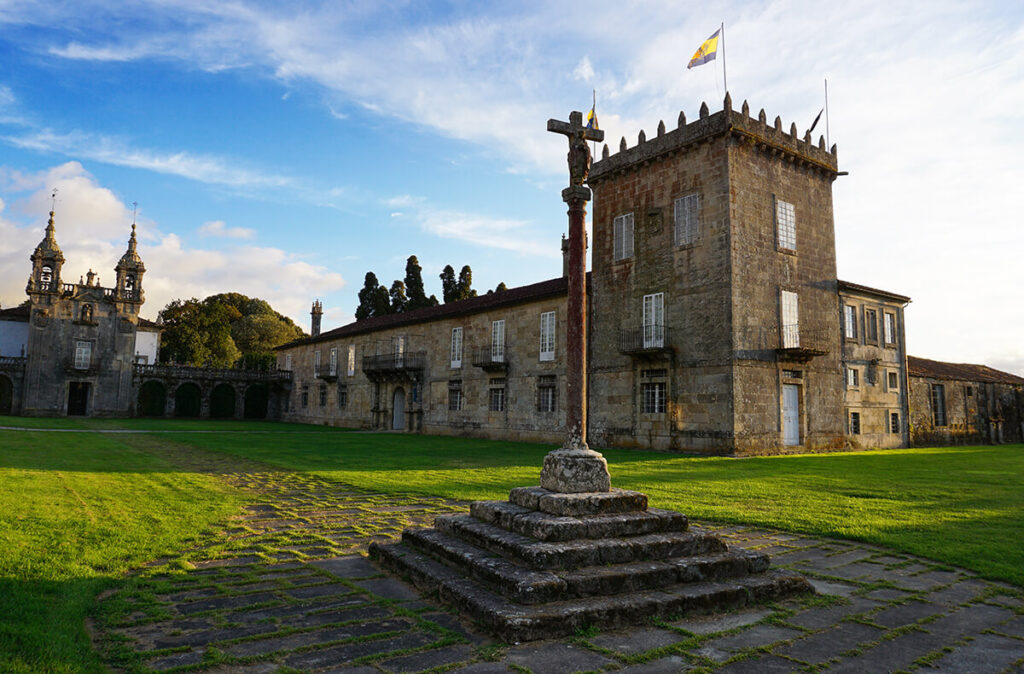 ruta de la Camelia en el Pazo de Oca