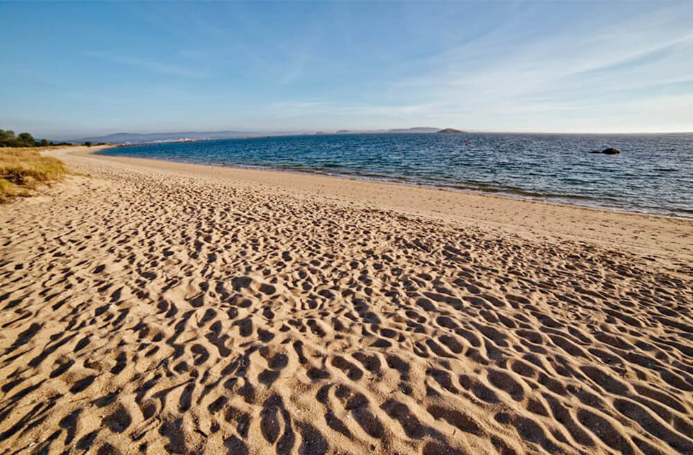 Carragueiros, una de las mejores playas de Boiro
