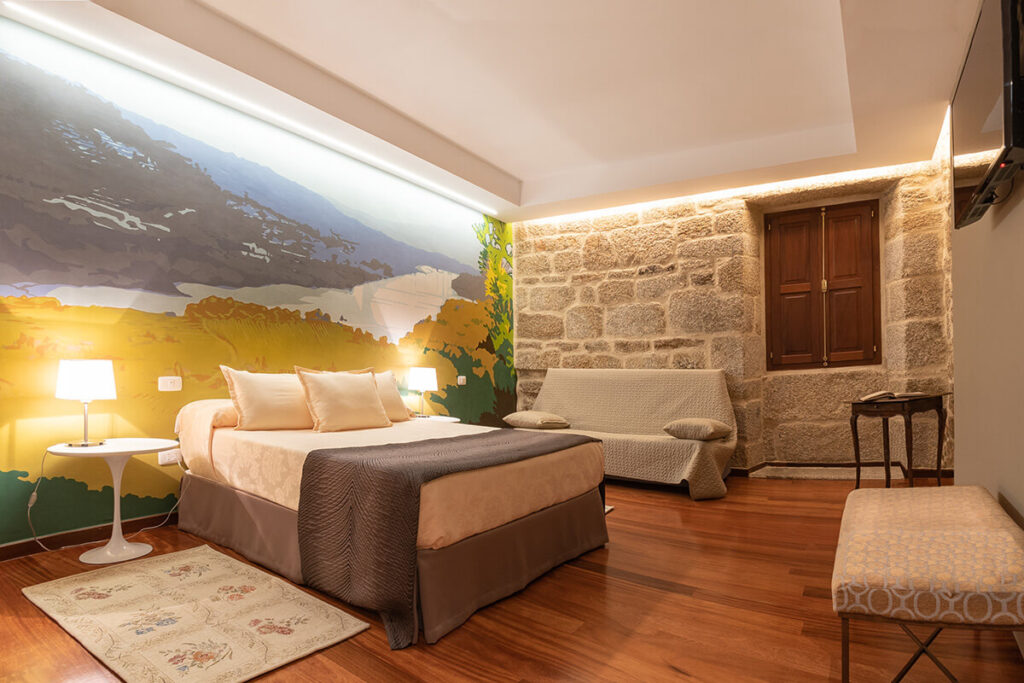 viajar en Galicia para dormir en un pazo