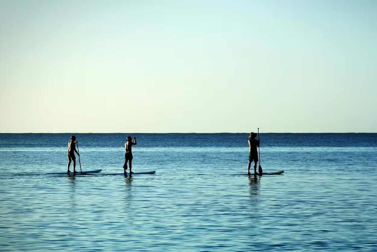 tour en paddle surf por La Lanzada