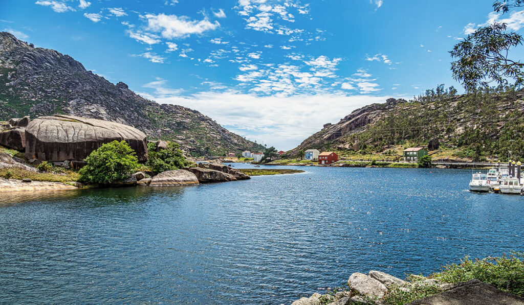 las cascada del Ézaro y el río Xallas