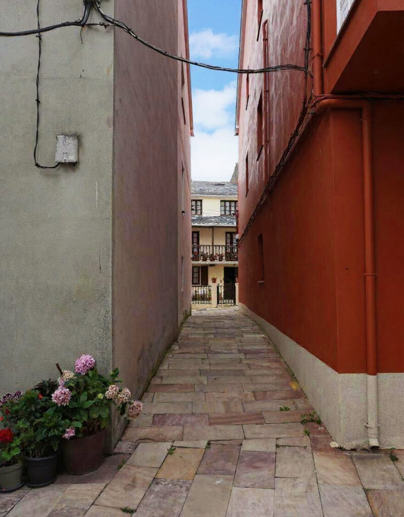 casco antiguo de O Porto de Espasante en Ortigueira