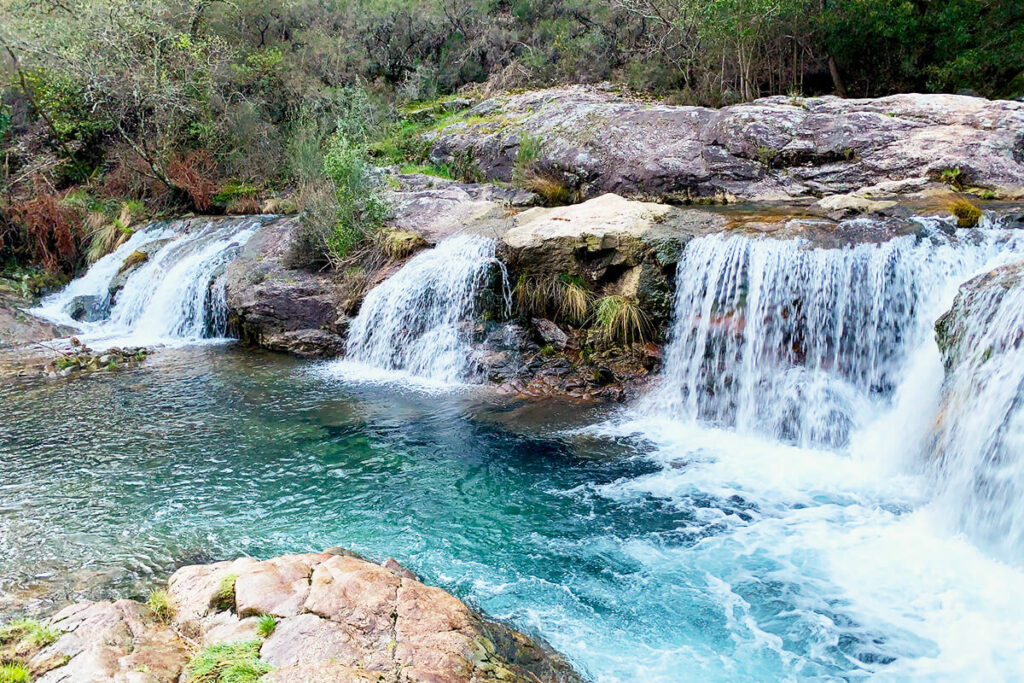 cascadas en las Pozas de Loureza