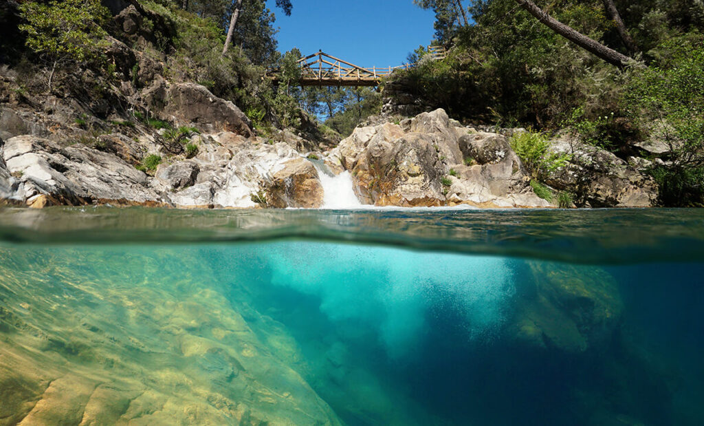 O Pozo do Arco en las Pozas de Loureza