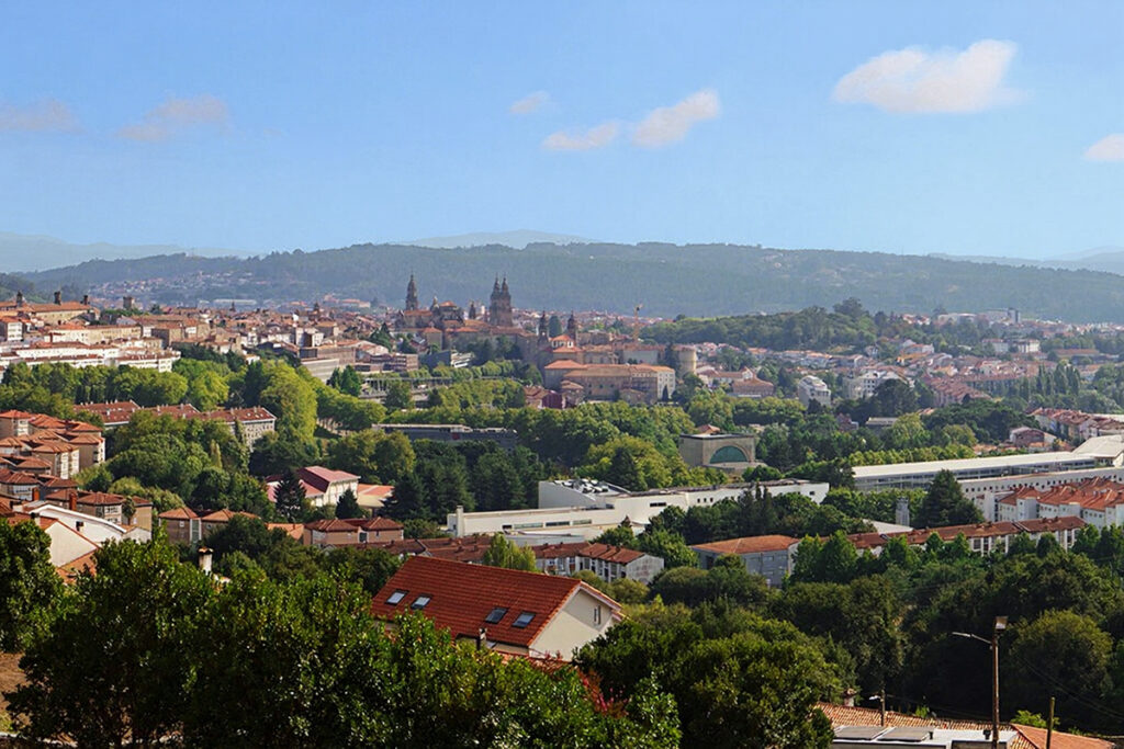 Monte de Deus, uno de los mejores miradores de Santiago de Compostela