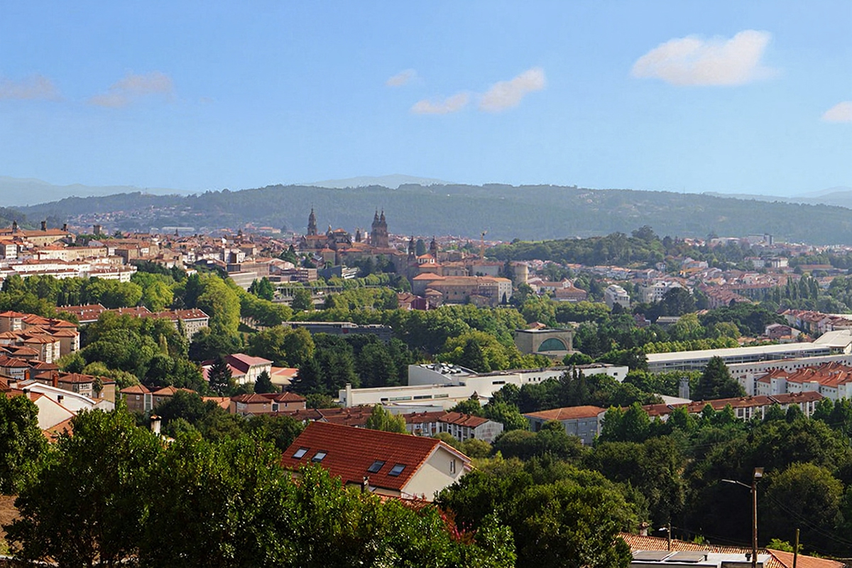 Monte de Deus, uno de los mejores miradores de Santiago de Compostela