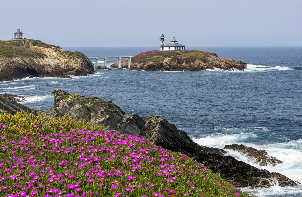 paisaje natural de Isla Pancha en Ribadeo