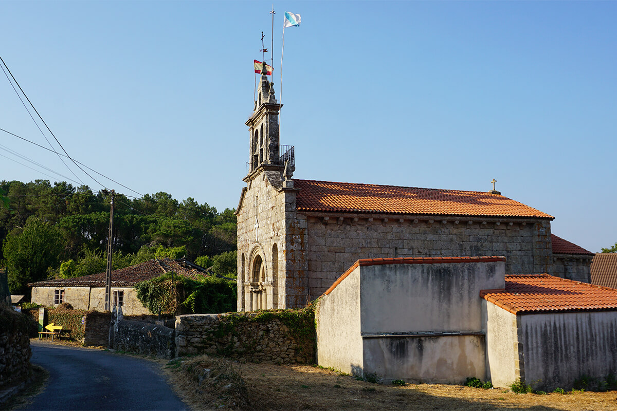 ruta del románico en Silleda (Iglesia de Dornelas)