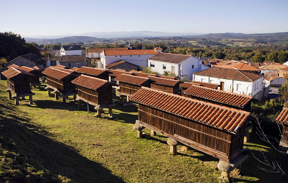 hórreos de A Merca en Ourense