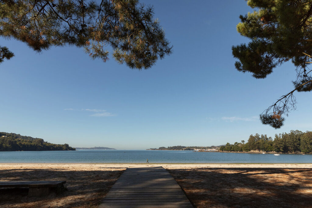 playas para perros en A Coruña (playa de la Magdalena en Cabanas)