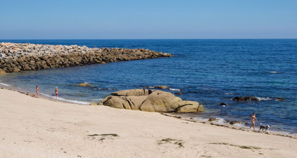 playa para perros de Penoural en Burela (Lugo)