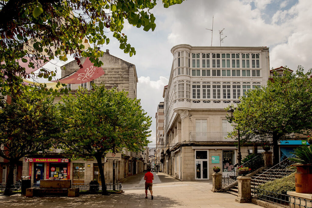 casco histórico de O Carballiño, uno de los pueblos más bonitos de Ourense