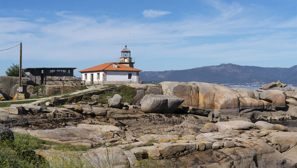 illa de Arousa faro de Punta Cabalo