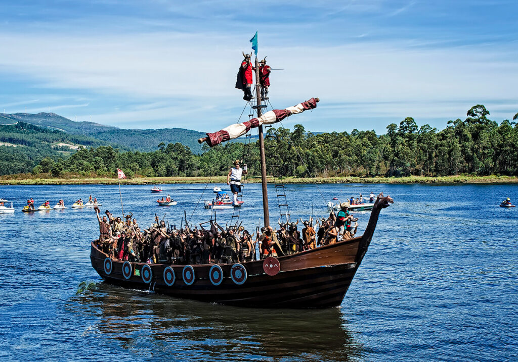qué hacer en la Ría de Arousa (Desembarco Vikingo de Catoira)